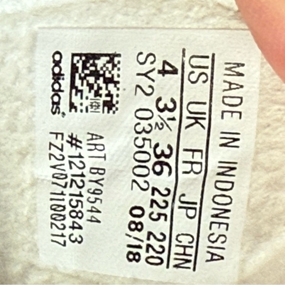 Adidas Gazelle Suede Sneakers in pink and White size 4 - Picture 7 of 8